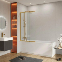 Душевая шторка на ванну CEZARES SLIDER-VF-11-90/150-C-BORO