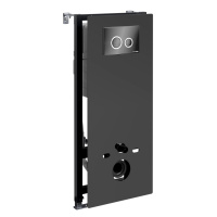 Инсталляция для подвесного унитаза WasserKraft Abens 20TLT.010.ME.BL.PB01