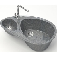 Кухонная мойка Marrbaxx Эмма Z13 Z013Q008 темно-серый