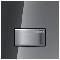 Смывная клавиша Geberit типа 50, для системы пневматического управления смывом писсуара, темно-серый  242.764.JK.1