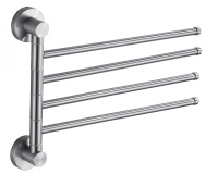 Держатель для полотенец поворотный 4-ой Savol 56 S-005604