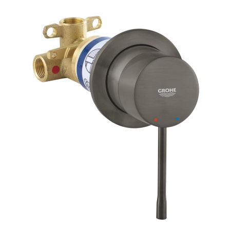 Смеситель для душа однорычажный Grohe Essence New 29197 AL0 (29197AL0) темный графит матовый