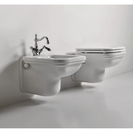 Унитаз подвесной Kerasan Waldorf 411501 без сиденья