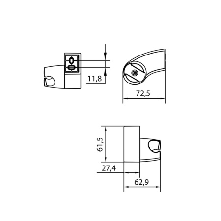 Держатель для лейки IDDIS 040 (040CP00I53)