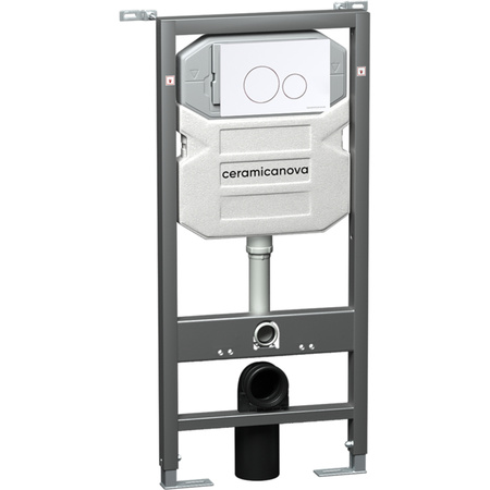 Система инсталяции для подвесного унитаза 3 в 1 Ceramica Nova Envision/ Round CN1001W