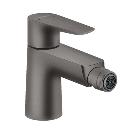 Смеситель для биде с донным клапаном Hansgrohe Talis E 71720340 шлифованный черный хром
