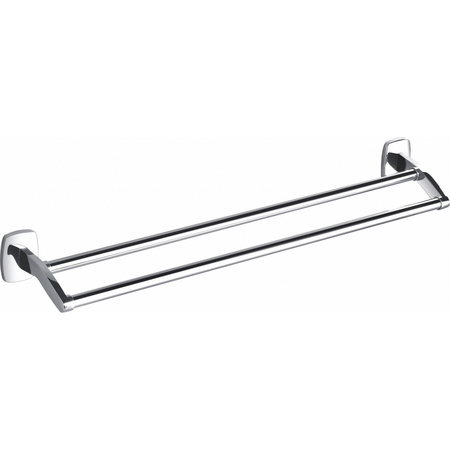 Полотенцедержатель двойной WONZON & WOGHAND PORTO, хром WW-1001