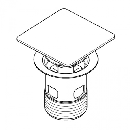 Пробка сливная с переливом GROHE 40565AL0