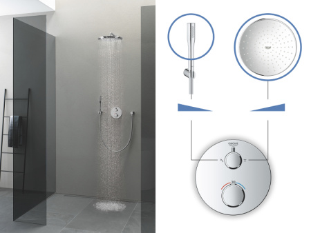 Душевой комплект Grohe Grohtherm 34735 000 (34735000) хром