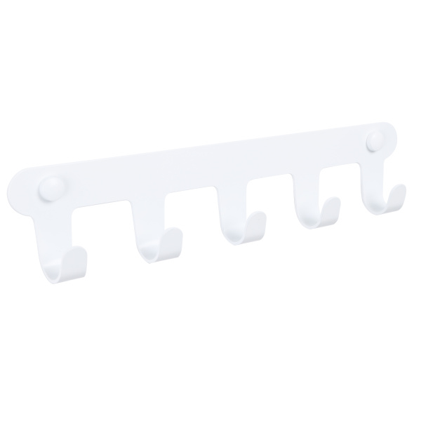 Планка 5 крючков Fixsen PRACTICA, белый FX-805W-5