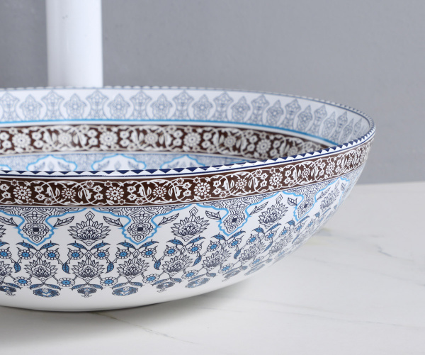 Накладная раковина (40,5х40,5)  Bronze de Luxe Марракеш 1008