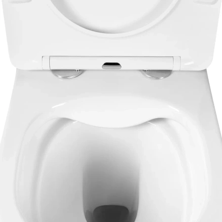 Унитаз подвесной безободковый Aquatek Вега AQ1904-00 микролифт