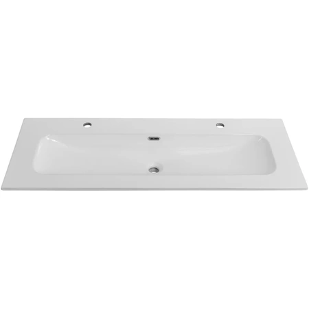 Керамическая раковина с двумя отверстиями под смеситель CEZARES CZR-8073-120-1-2