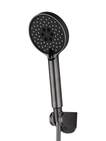 Смеситель для душа с термостатом WONZON & WOGHAND INN 2, темный графит WW-A2006-A-BGG