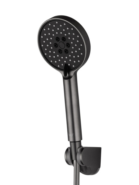 Смеситель для душа с термостатом WONZON & WOGHAND INN 5, темный графит WW-B2005-A-BGG