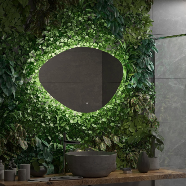 Зеркало с подсветкой (100x70) Continent Alma ЗЛП614