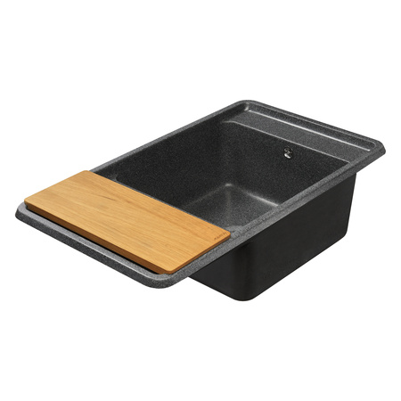 Кухонная мойка Aquaton Беллис 87 1A724832BS210 графит