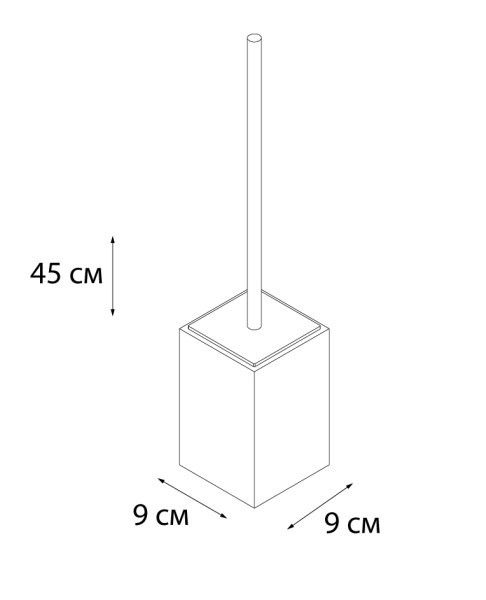 Ершик для туалета FIXSEN Sole FX-301-5