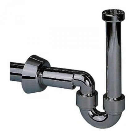 Сифон для раковин и биде Geberit d40, глянцевый хром 151.108.21.1