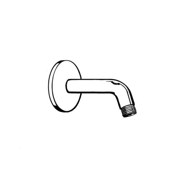 Кронштейн для верхнего душа 23 см Hansgrohe 27412000 хром