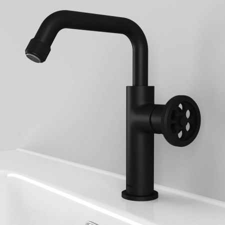 Смеситель для умывальника черный IDDIS Grange (GRABLR0i01)