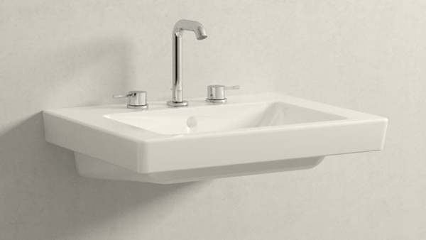 Смеситель для раковины на три отверстия, DN 15 , Grohe Essence New 20296 001 (20296001) хром