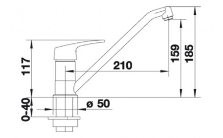 Смеситель Blanco Wega 137228