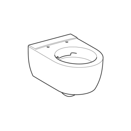 Унитаз подвесной безободковый Geberit iCon 204060000