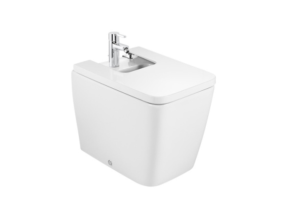 Биде приставное Roca Inspira square BTW,  357537000 белый