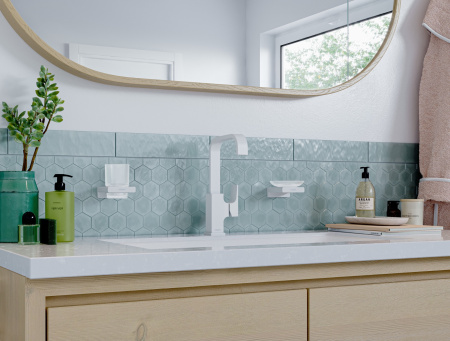 Стакан для зубных щеток Hansgrohe AddStoris 41749700 белый матовый 