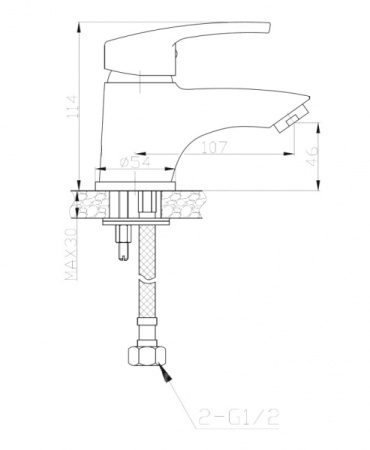 Смеситель WeltWasser Isar 501 (10000002011)