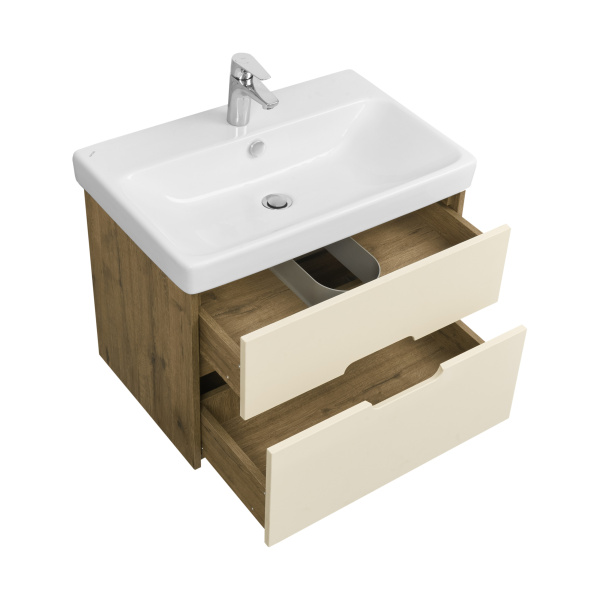 Тумба с раковиной Aquaton Оливия 70 1A2543K0OLVG0