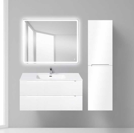 База под раковину подвесная BelBagno ETNA-1200-2C-SO-BL-P Bianco Lucido