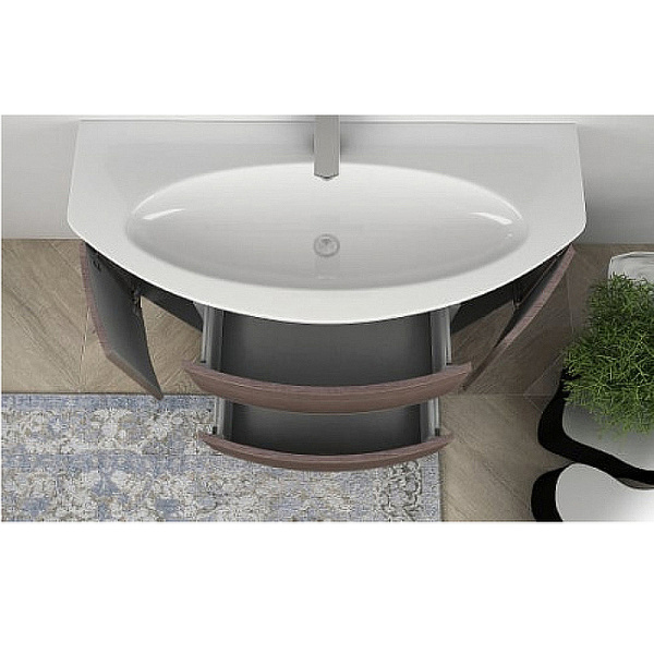 Тумба под раковину Cezares EDEN 54408 Rovere Scuro Soft