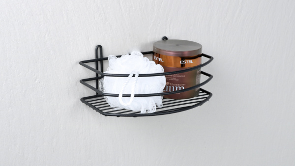 Полка овальная Fixsen черная FX-720B-1