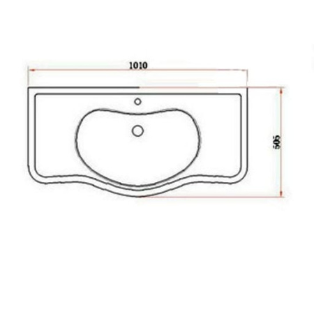 Раковина BelBagno Primavera BB101L