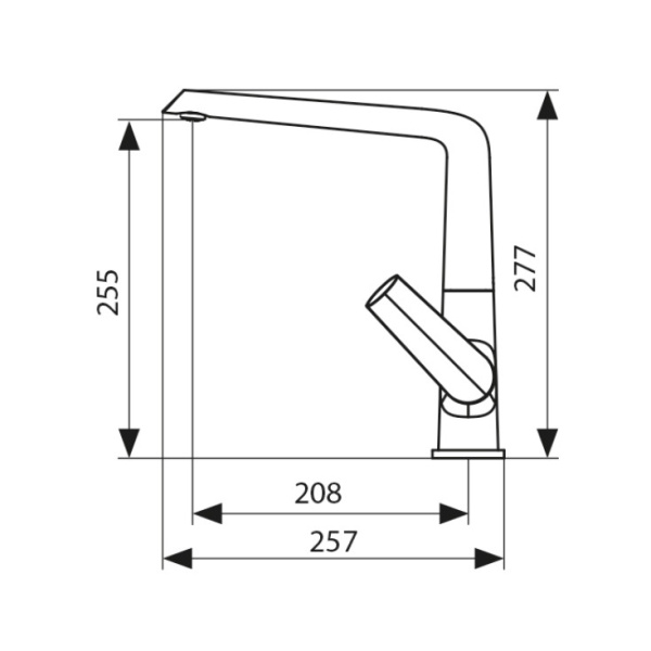 Смеситель для кухни KAISER Areva (08044)