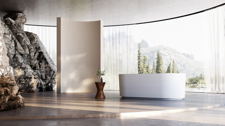 Акриловая ванна (170х80) ABBER AB9436-1.7 без гидромассажа, белый