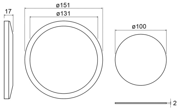 Косметическое зеркало без подсветки Bemeta 112101150