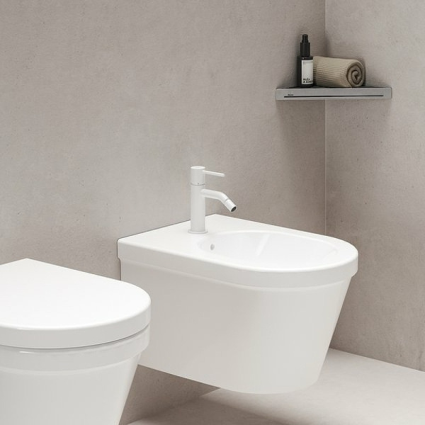 Смеситель для биде Ravak Espirit ES 056.10WV X070244 белый вельвет