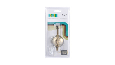 Крючок двойной Alfa Fixsen, GR-9505