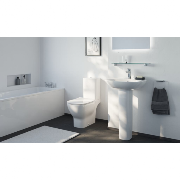 Чаша унитаза напольного Ideal Standard TESI SILK WHITE AquaBlade T0087V1