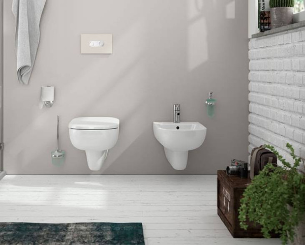 Подвесной унитаз безободковый  Ifo Grandy Rimfree RP213100200