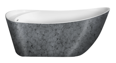 Акриловая ванна (170х76) Lagard MINOTTI Treasure Silver lgd-mnt-ts