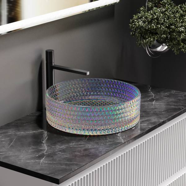 Раковина накладная (36х36) Ceramica Nova Cristal CN6059