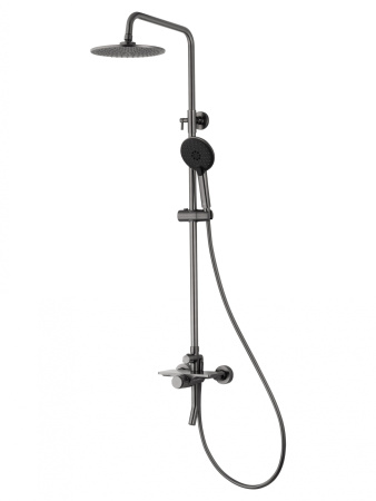 Душевая система WONZON & WOGHAND CLICK, темный графит WW-N3S962-BGG