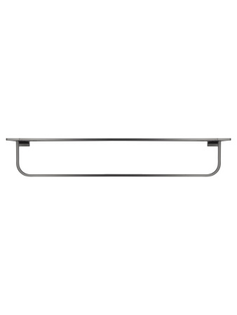 Полотенцедержатель с полкой WONZON & WOGHAND ECLIPSE, темный графит WW-9181-GM