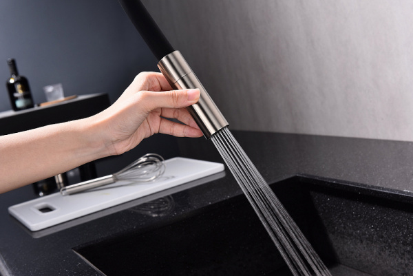 Смеситель для кухни с подключением к фильтру  Paulmark Tornado To213402-NI