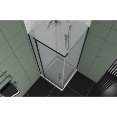 Душевой уголок Bravat Blackline BS090.3113A