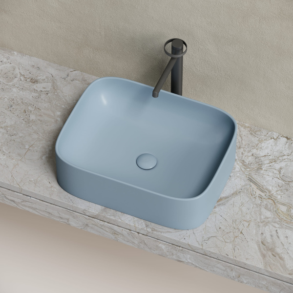 Раковина накладная (50,5х38) Ceramica Nova ELEMENT CN6052MHL